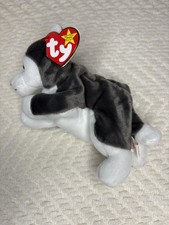 Vintage 1996 TY Beanie Babies Collection - Nanook the Husky Dog w/ Tags