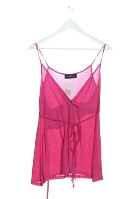 RE JECT Spaghettiträger Top Damen Top Gr. DE 38 pink Casual-Look