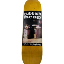 2020 JK Industries "Rubbish Heap" Screened Skateboard Deck Jeremy Klein Signed🗑