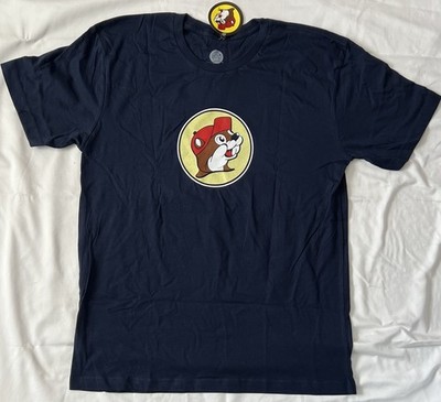 Buc-ee s Bucky Beaver Alabama Navy T-shirt Large Ala-buc-ee-bama