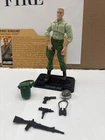 G.I. Joe Duke 2008 TRU V2 25th Anniversary w card & additional gear. Sr officers