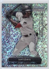 2022 Bowman Sterling Prospects Mini-Diamond Refractor 44/150 Ian Lewis 1fc5