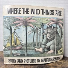 Rare 1963 1st Edition WHERE THE WILD THINGS ARE Maurice Sendak ILLUSTRATED