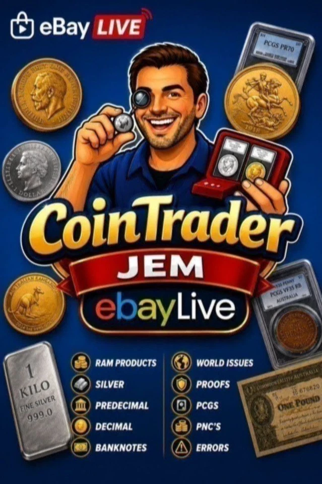 $1 COIN AUCTIONS – Huge Variety + New Stock Daily + Cheap to Premium!!!