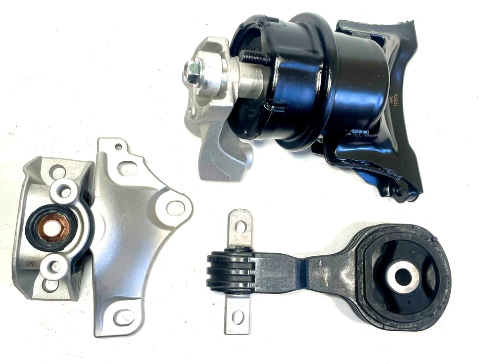 Motor Mount & Complete Trans Mount Set 3PCS for 06-11 Honda Civic 1.3L Hybrid Foto 3 de 4