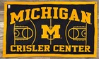 Michigan Wolverines Basketball Crisler Arena Ncaa Banner