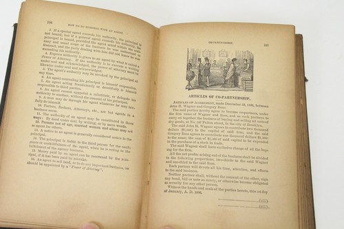 Business Guide or Safe Methods of Business  A A Smith  1890 HC Illustrated - Picture 11 of 20