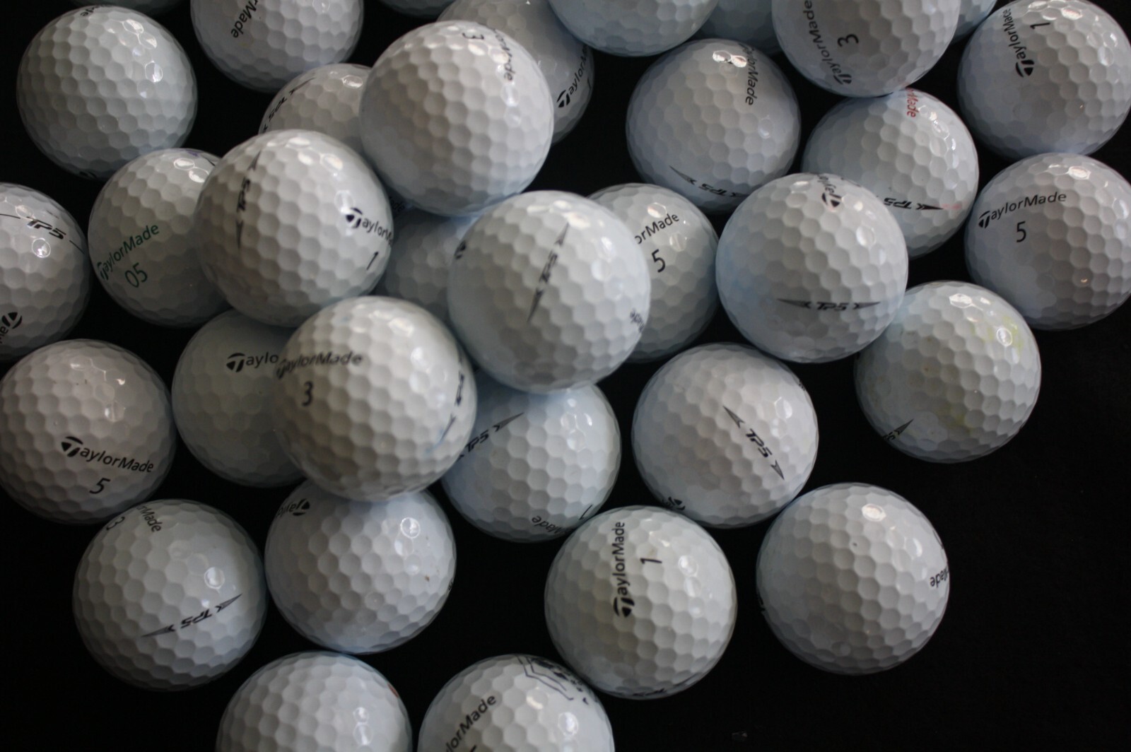 Taylormade TP5 Golf Balls, 43 Tour Balls AAAAA Condition, 5 Layer