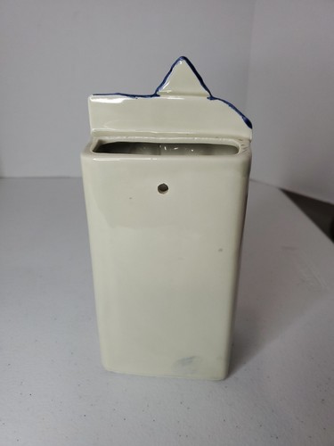 Vintage Takahashi Keramik viktorianisches Haus 7 Zoll Schmuckdose Teedose Japan 70er Jahre - Bild 3 von 8