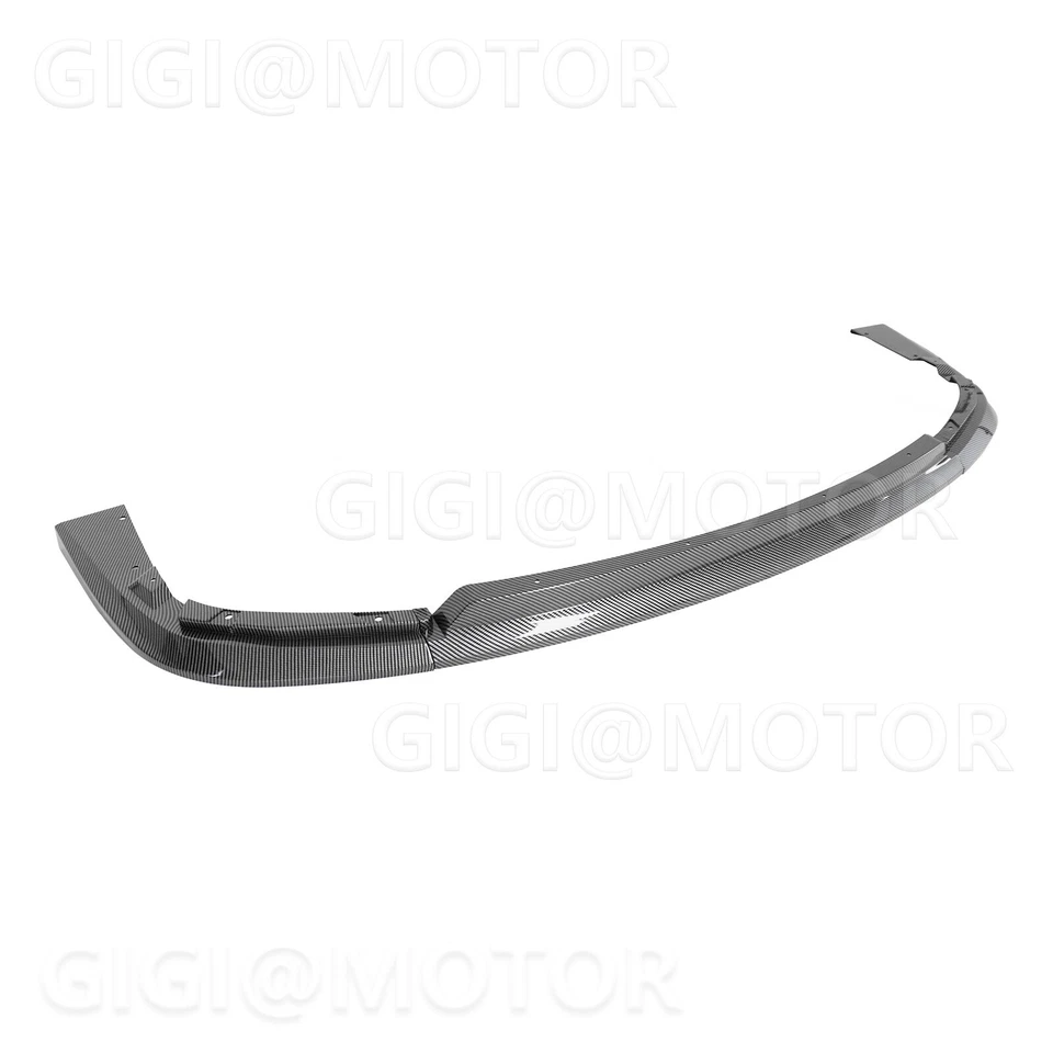 Para Subaru WRX STI S203 2004-2005 V-Limited Estilo Fibra de Carbono Parachoques Delantero Labio Foto 3 de 4
