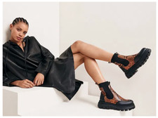 RUSSELL & BROMLEY Conquer Extended Elastic Chelsea Boot 39 UK 6 £225