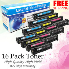 16 PK CRG131 Color Toner for Canon 131 ImageClass LBP-7110CW MF8230CN MF624Cw