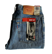 Vintage Levis 517 Womans Jeans Red Tab Size 11 M Made In USA New With Tags