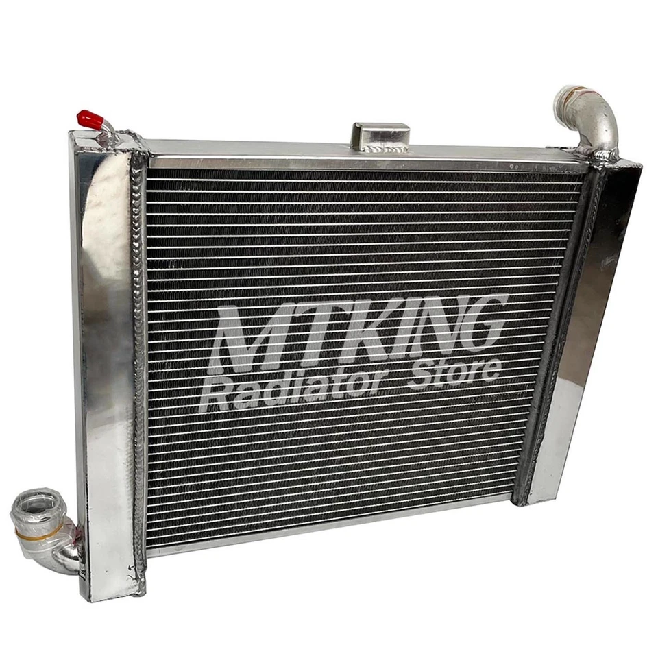 Radiador de aluminio para Chevrolet Corvette MT 1963-1972 1971 70 69 68 67 66 Foto 3 de 4