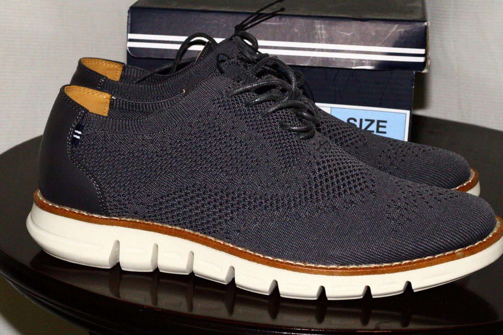 nautica wingdeck navy knit