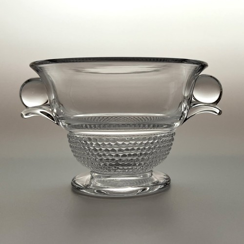 DUNCAN & MILLER GLASS Clear #301 Teardrop Flared Mayo Bowl & Ladle 1937 Perfect - Picture 4 of 11