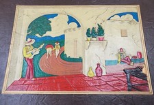Scatola portaoggetti vintage TRE AMIGOS stampa mod retrò