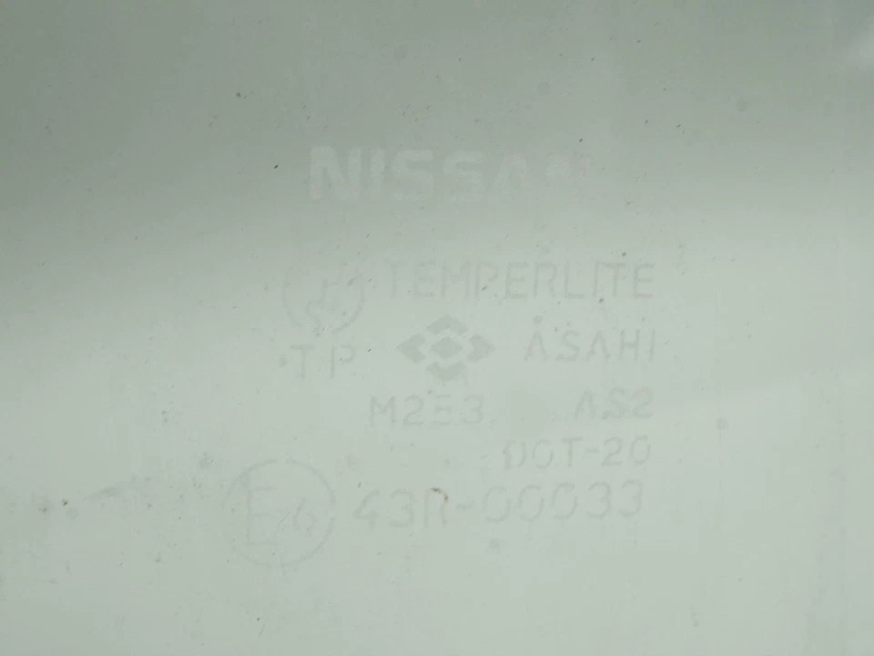 Nissan Máxima 1989-1994 ventana vidrio puerta tinte lado conductor izquierdo lh trasero OEM Foto 4 de 4