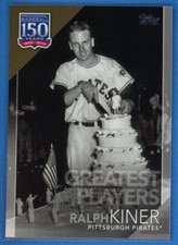 2019 Topps 150 Years of Baseball Greatest Players #GP-45 Ralph Kiner Pirates