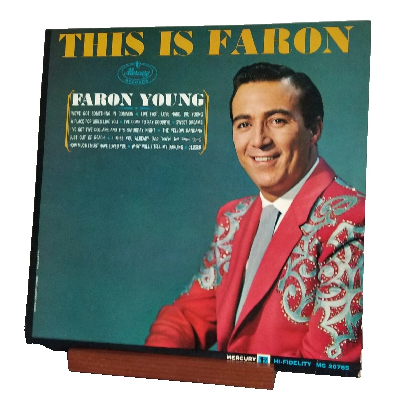 País honky-tonk Faron Young discos de vinilo