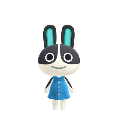 #335 Mini Amiibo Karte für Animal Crossing Dotty / Doro Nintendo Switch