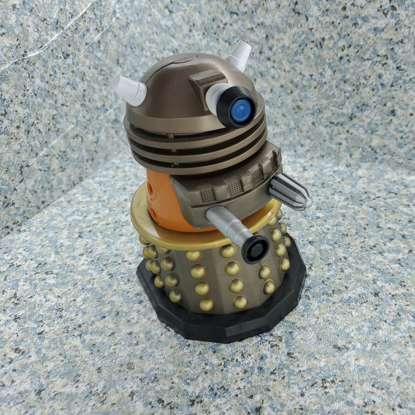 Doctor Who Gold Dalek Mr. Potato Head USED NO BOX