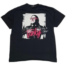 Vtg Weird Al Yankovic The Saga Begins Cotton Black Full Size Unisex Shirt BL075