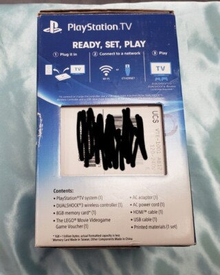 Sony PlayStation TV Launch Edition Black Console for sale online