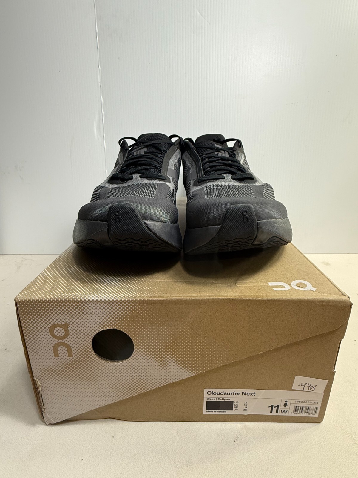 .4403 On Cloudsurfer Next, Black/Eclipse, Womens … - image 2