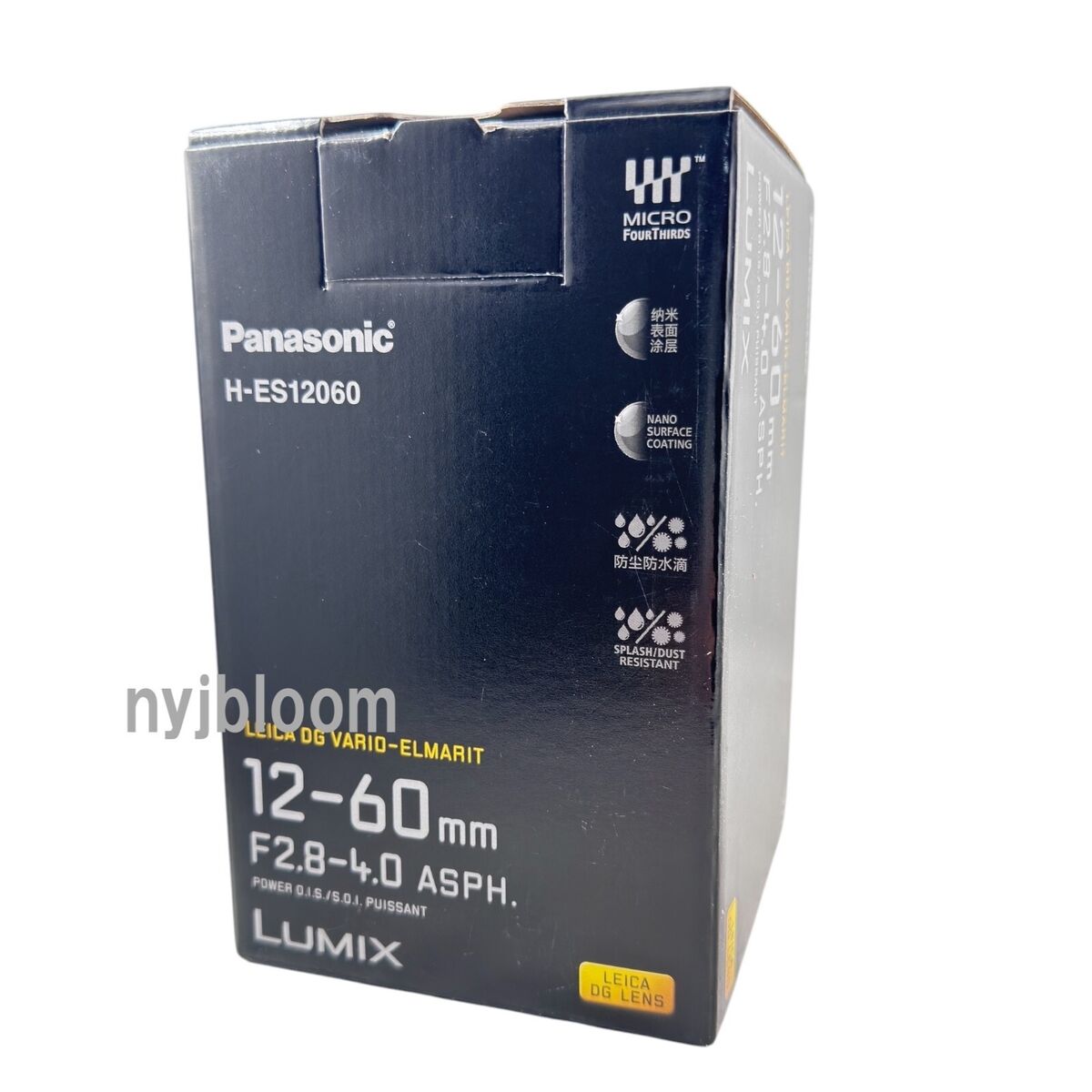 New Panasonic LEICA DG VARIO-ELMARIT 12-60mm F2.8-4.0 Power OIS Lens (H-ES12060) New Panasonic LEICA DG VARIO-ELMARIT 12-60mm F2.8-4.0 Power OIS Lens (H-ES12060)