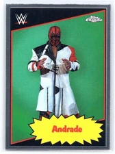 2025 Topps Chrome WWE #85TC-AN Andrade 1985 Topps Current