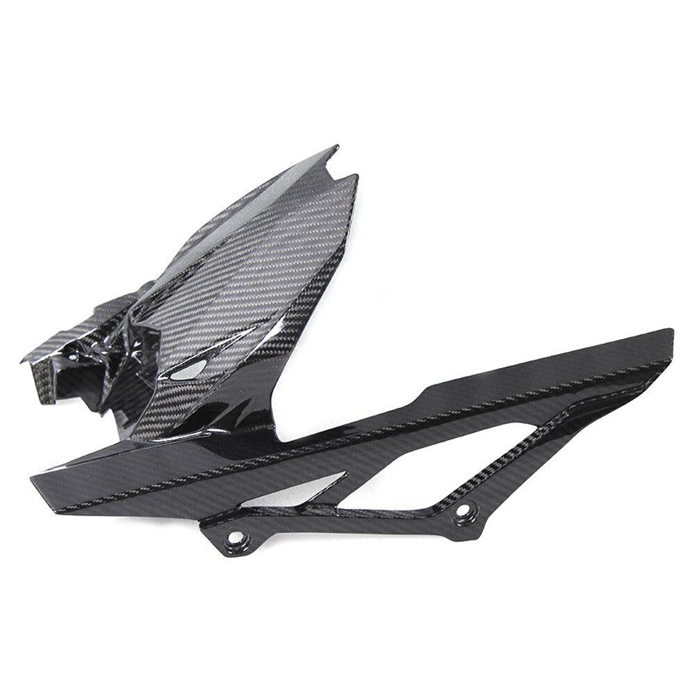 For 2021 - 2022 Ninj ZX25R Carbon Fiber Rear Hugger Fender For 2021 - 2022 Ninj ZX25R Carbon Fiber Rear Hugger Fender