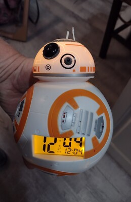 Star Wars BB-8 Droid Light Up Alarm Clock - Tested & Works | eBay