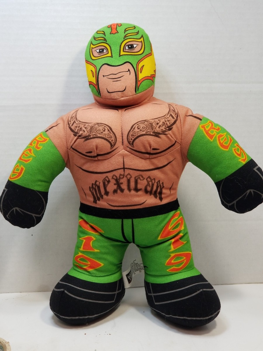 Mattel社製のWWEレイ・ミステリオ ぬいぐるみ WWE Mattel Rey Mysterio Brawlin Buddies Green 16