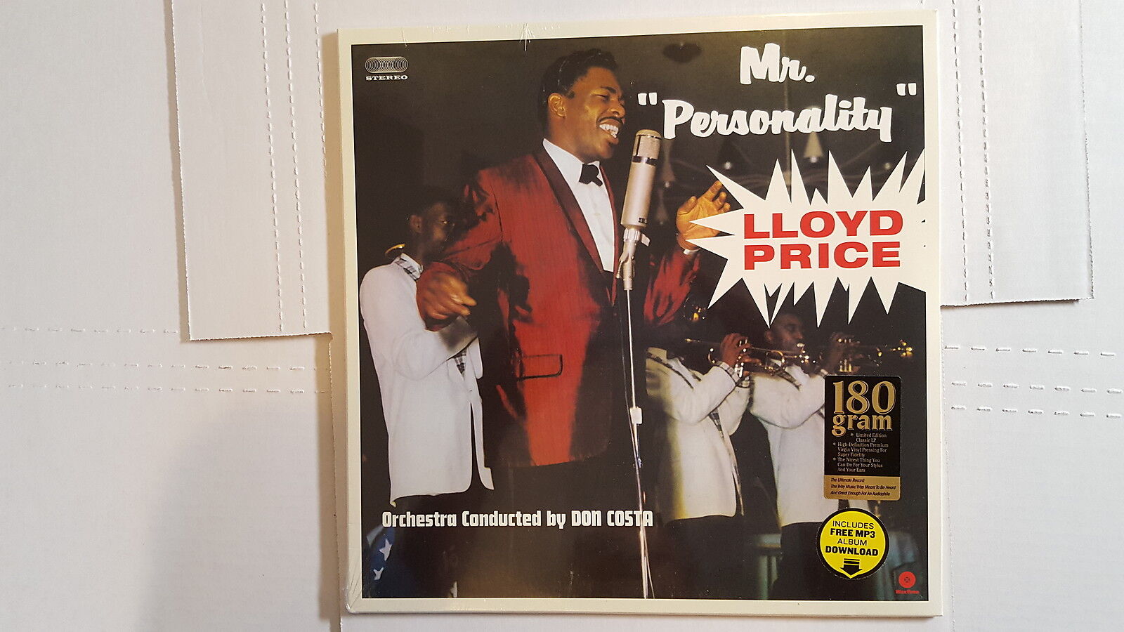 LLOYD PRICE - Mr Personality NEW/SEALED 180gr LP + MP3 Soul R&B 1959