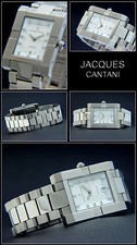 Jacques Cantani Herrenuhr CANCELLOR JC-540 Edelstahl markant Designeruhr
