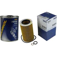 Original Mahle / Knecht ÖLfilter OX 384D + SCT Motor Flush MotorspüLung