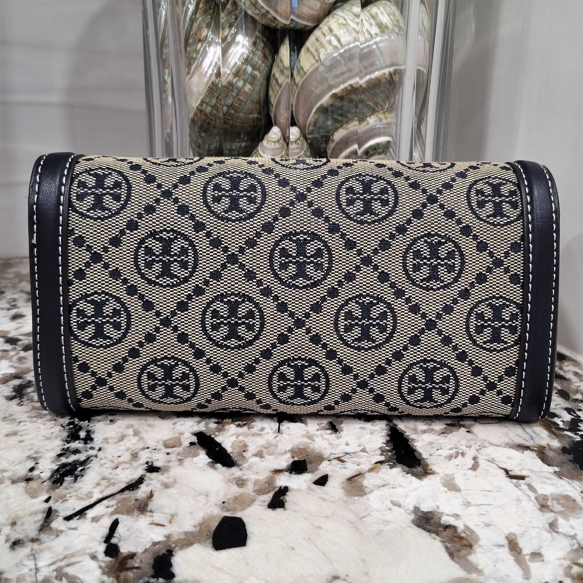 Tory Burch T Monogram Small Crossbody Organizer Jacquard