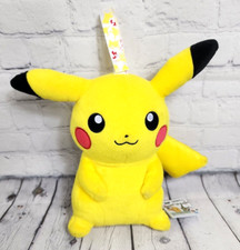 NWT Pikachu Pokemon Bandai Spirits Banpresto Zipper Pouch Plush Plushie 11"