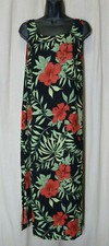 Vintage Women's Ladies UNBRANDED Sleeveless Chiffon Floral Dress Sz SMALL Canada