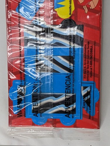 Taco Bell Fly Rides Speed Bolt NCAA Sticker Lot Sealed - Picture 11 of 13