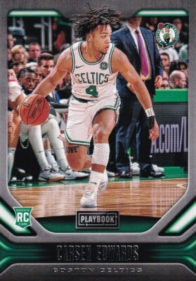 2019-20 CHRONICLES PLAYBOOK RC CARSEN EDWARDS BOSTON CELTICS ROOKIE B5481