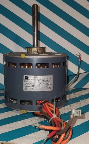 EMERSON K55HXNGC-6885 Furnace Blower Motor 1/3HP 825RPM 2SPD 230V. TESTED