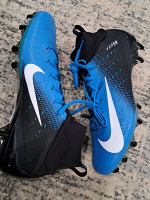 NEW Sz 12.5 Nike Vapor Untouchable Pro 3 Cleats Panthers  display picture 1