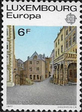 Luxembourg #YT895 MNH 1977 Europa CEPT Landscapes [597 Mi945]