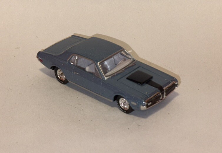 M2 Machines Loose 1968 Cougar (Blue Version)