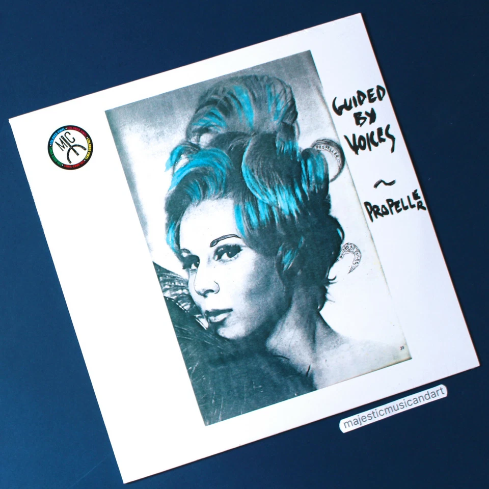 LIMITED 500 LIGHT BLUE VINYL GUIDED BY VOICES PROPELLER LP COLOR MINT NEW GBV - Image 2 of 4