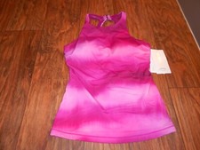 NEW with tags 89 Athleta Maldives Bra Cup Tankini Top 34 B / C womens swim suit