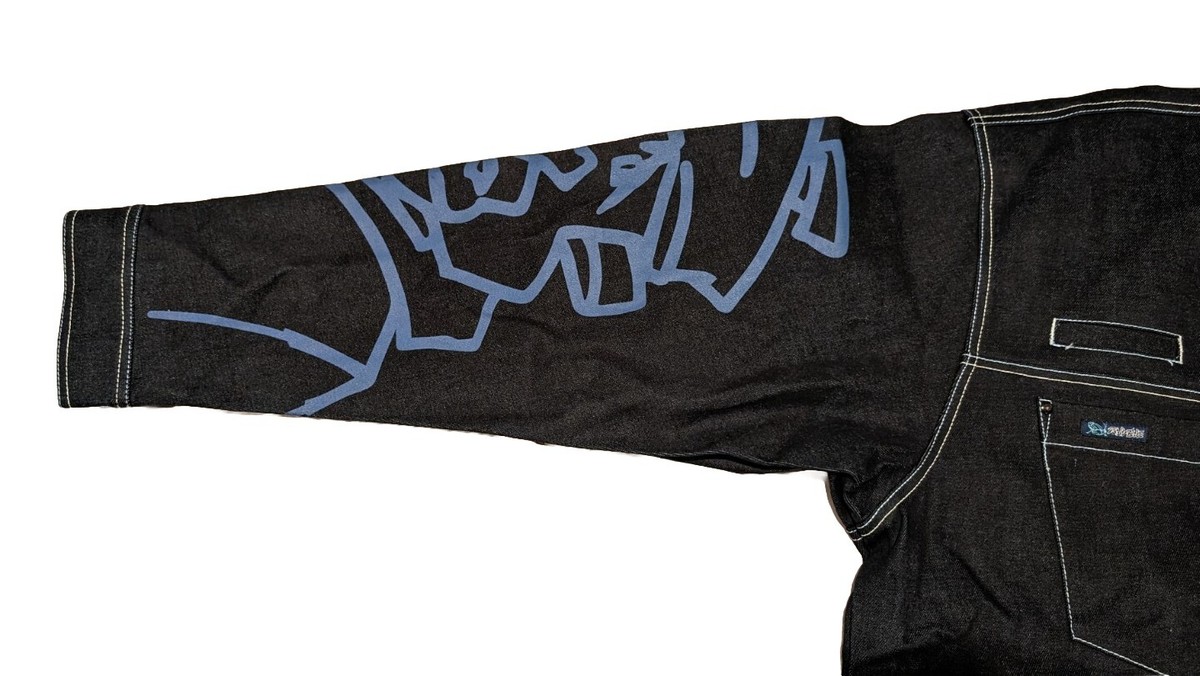 Vintage Y2K Raw Blue 3XL Denim Jacket NWT! Deadstock Urban Hip Hop Vintage Y2K Raw Blue 3XL Denim Jacket NWT! Deadstock Urban Hip Hop