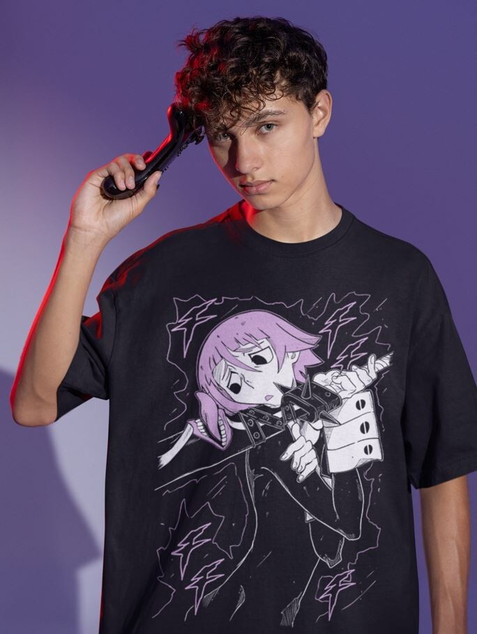 Crona T-Shirt Soul Eater Death the Kid Japanese Anime Gift